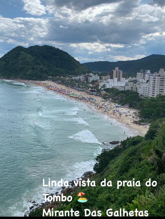 Apto 1 Suite A 30 Mts. Da Praia Do Tombo - Guarujá Exterior foto